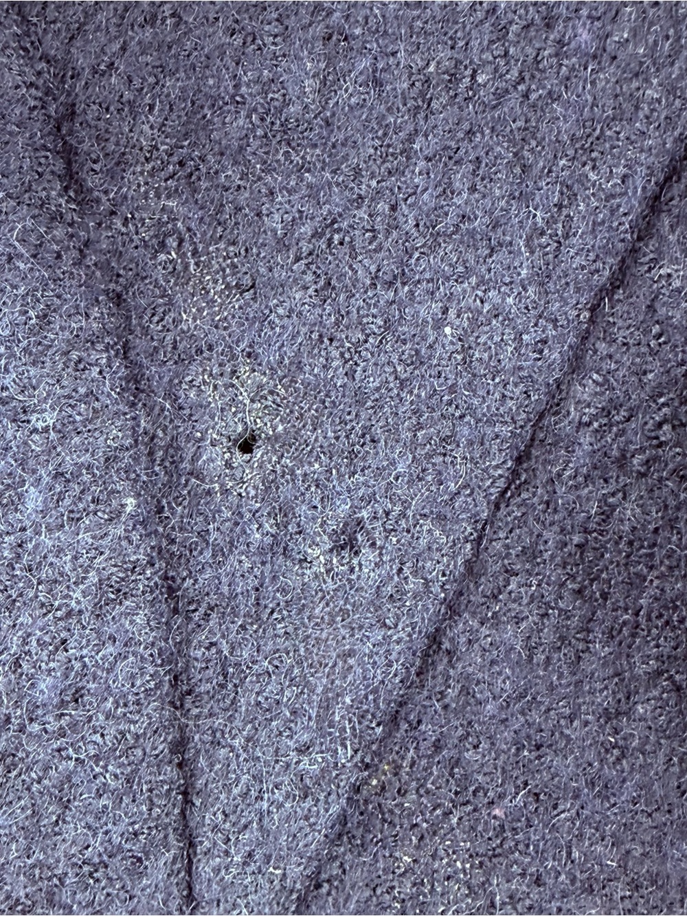 Elevenses Anthropologie Navy Wool Blend Military Peplum Jacket XS - Picture 15 of 16